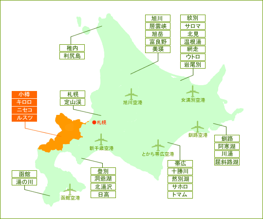 北海道地図