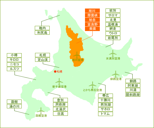 北海道地図
