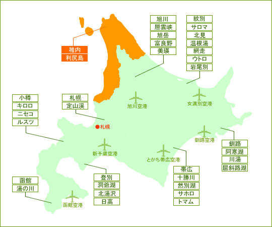 北海道地図