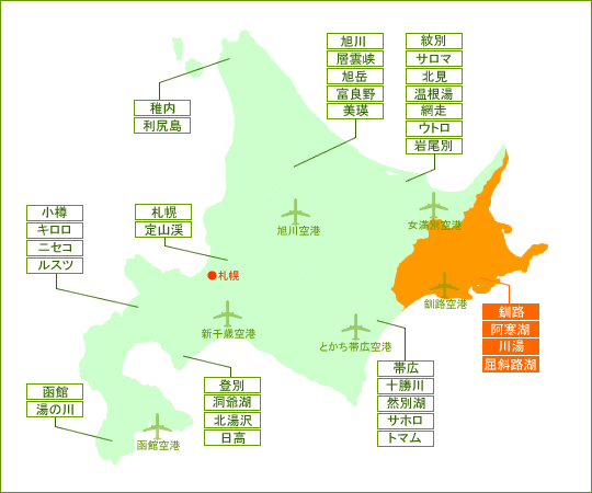 北海道地図